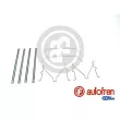 Kit d'accessoires, plaquette de frein à disque AUTOFREN SEINSA [D43027A]
