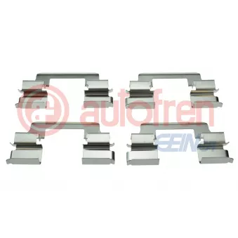 Kit d'accessoires, plaquette de frein à disque AUTOFREN SEINSA OEM 34216867175