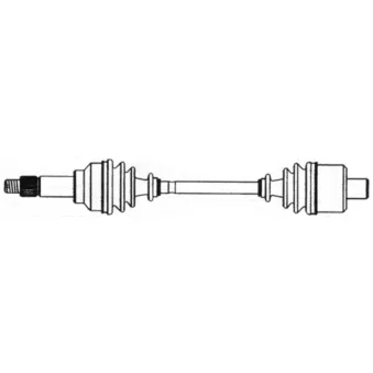 CEVAM 5890 - Arbre de transmission