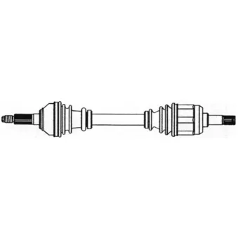 Arbre de transmission CEVAM 7074