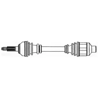 Arbre de transmission CEVAM 7075