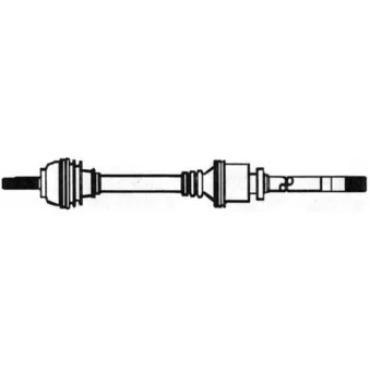Arbre de transmission avant droit CEVAM 7370