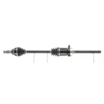 Arbre de transmission avant droit CEVAM 7612 pour MERCEDES-BENZ KOMBI 1.6 DIG-T NISMO RS 4x4 - 214cv