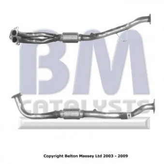 Tuyau d'échappement BM CATALYSTS BM70164
