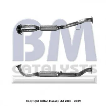 Tuyau d'échappement BM CATALYSTS BM70190
