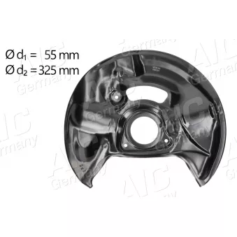 Déflecteur, disque de frein avant droit AIC OEM A2104211120