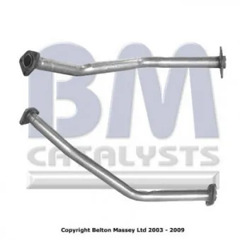 Tuyau d'échappement BM CATALYSTS BM70197