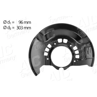 Déflecteur, disque de frein avant gauche AIC OEM 4778242030