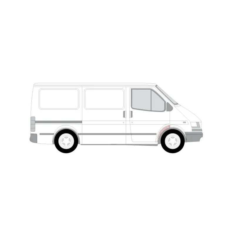 Doublure d'aile avant droit BLIC 6504-03-2515020P - Visuel 1