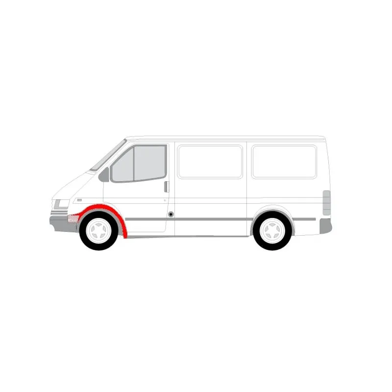 Doublure d'aile avant gauche BLIC 6504-03-2515599P - Visuel 1