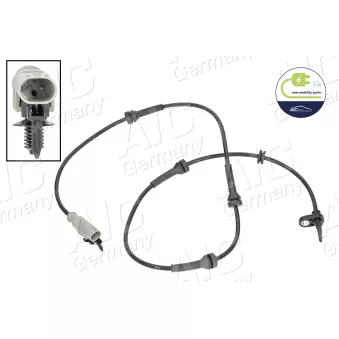 Capteur, vitesse de roue AIC 72016