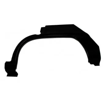 Doublure d'aile arrière gauche BLIC 6504-03-5049585P pour AUDI QUATTRO 1.8 i - 90cv