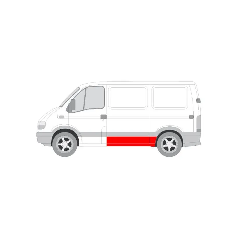 Panneau latéral arrière gauche BLIC 6504-03-5088581P - Visuel 1