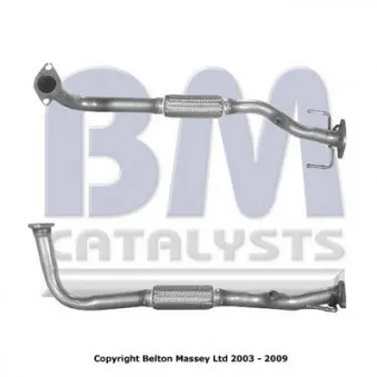 Tuyau d'échappement BM CATALYSTS BM70365