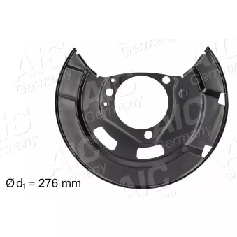 Déflecteur, disque de frein avant droit AIC 75594