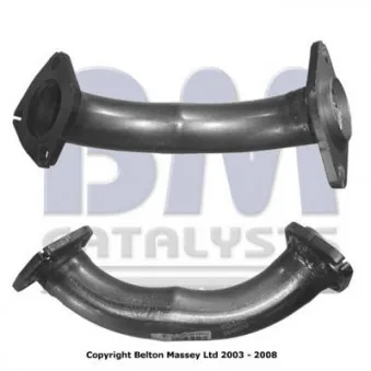 Tuyau d'échappement BM CATALYSTS OEM z50540500a