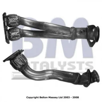 Tuyau d'échappement BM CATALYSTS BM70493