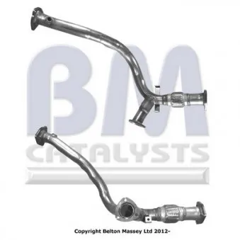 Tuyau d'échappement BM CATALYSTS BM70527