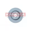 KAMOKA 103003 - Jeu de 2 disques de frein avant