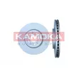 KAMOKA 103014 - Jeu de 2 disques de frein avant