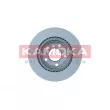 KAMOKA 103036 - Jeu de 2 disques de frein arrière
