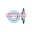 KAMOKA 103075 - Jeu de 2 disques de frein avant