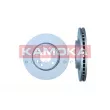 KAMOKA 103085 - Jeu de 2 disques de frein avant