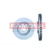 KAMOKA 103104 - Jeu de 2 disques de frein avant