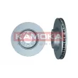 KAMOKA 103348 - Disque de frein avant gauche