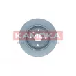 KAMOKA 103356 - Jeu de 2 disques de frein arrière