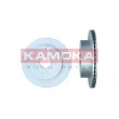 KAMOKA 103419 - Jeu de 2 disques de frein arrière
