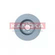KAMOKA 103547 - Jeu de 2 disques de frein arrière
