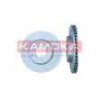 KAMOKA 103657 - Jeu de 2 disques de frein avant