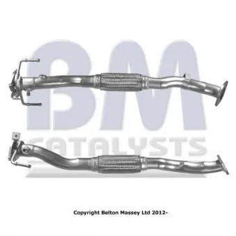 Tuyau d'échappement BM CATALYSTS OEM 55702310