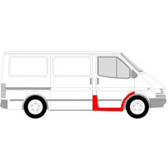 Plaque de seuil avant droit BLIC 6505-06-2515054P pour FORD TRANSIT 2.5 TD - 85cv