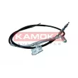 KAMOKA 1190020 - Tirette à câble, frein de stationnement arrière gauche
