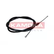 KAMOKA 1190130 - Tirette à câble, frein de stationnement arrière gauche