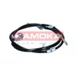 KAMOKA 1190147 - Tirette à câble, frein de stationnement arrière gauche