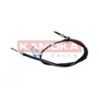 KAMOKA 1190161 - Tirette à câble, frein de stationnement arrière gauche