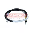 KAMOKA 1190164 - Tirette à câble, frein de stationnement arrière droit