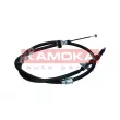 KAMOKA 1190223 - Tirette à câble, frein de stationnement arrière gauche