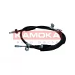 KAMOKA 1190228 - Tirette à câble, frein de stationnement arrière droit