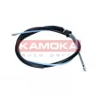 KAMOKA 1190307 - Tirette à câble, frein de stationnement arrière gauche