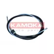 KAMOKA 1190307 - Tirette à câble, frein de stationnement arrière gauche
