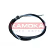 KAMOKA 1190307 - Tirette à câble, frein de stationnement arrière gauche