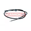 KAMOKA 1190659 - Tirette à câble, frein de stationnement arrière gauche