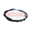 KAMOKA 1190675 - Tirette à câble, frein de stationnement arrière gauche