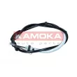 KAMOKA 1190675 - Tirette à câble, frein de stationnement arrière gauche