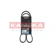 KAMOKA 7014065 - Courroie trapézoïdale à nervures
