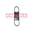 KAMOKA 7015007 - Courroie trapézoïdale à nervures